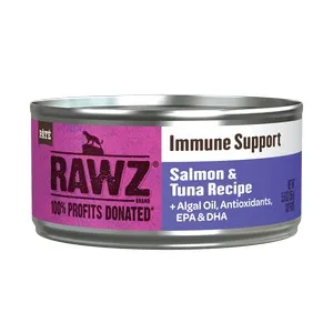 24/5.5oz Rawz Immune Salmon & Tuna Cat - Dog/Cat Supplements